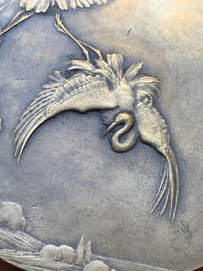 《竞宝斋》第410场 周日，周一，2场连拍 （全场包邮） 大师DAMMANN代表作《星辰》铜章 240.1克 89.6mm