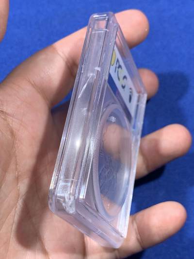 《竞宝斋》第410场 周日，周一，2场连拍 （全场包邮） PCGS MS67 荷兰1973年朱莉安娜女王加冕25周年25盾大银币 重42.12克 925银 加厚盒