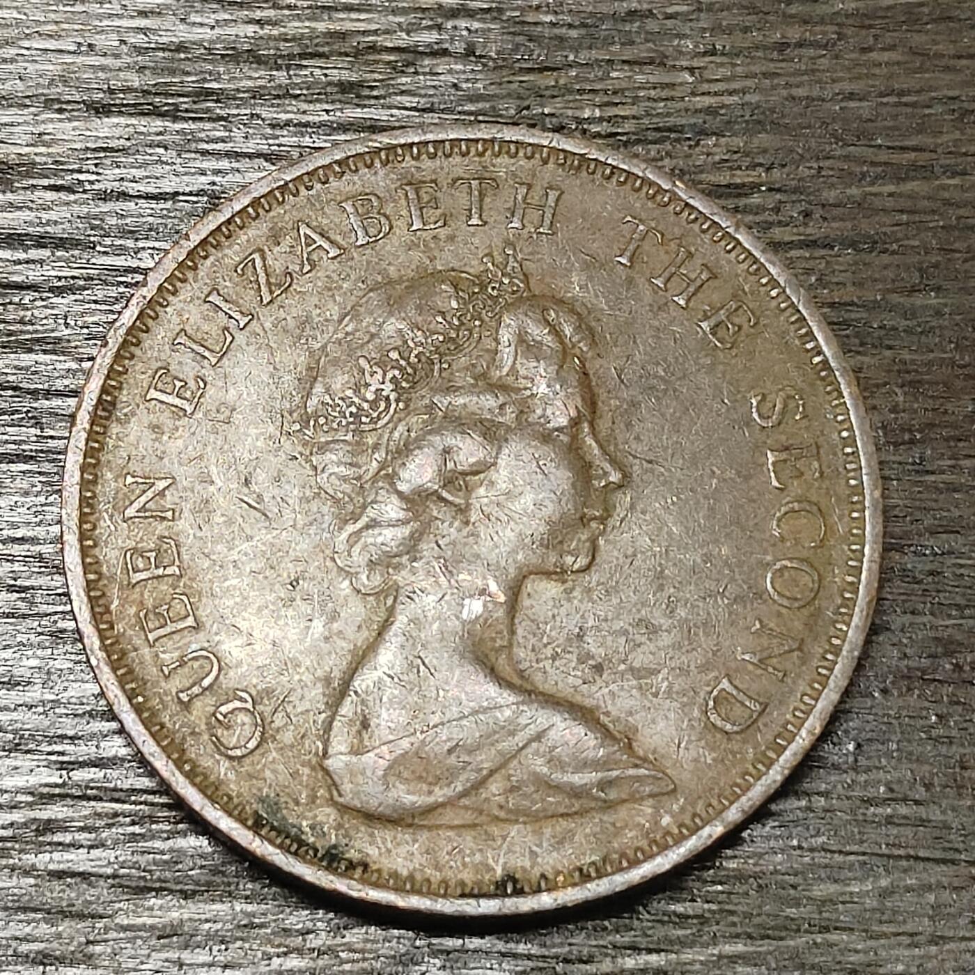 【铜匠收藏】★第130场★散币场，无佣金，30包邮。不满30元，支付5元运费。《接受代拍 代送NGC评级》 英属泽西 1981年 2便士 青铜币