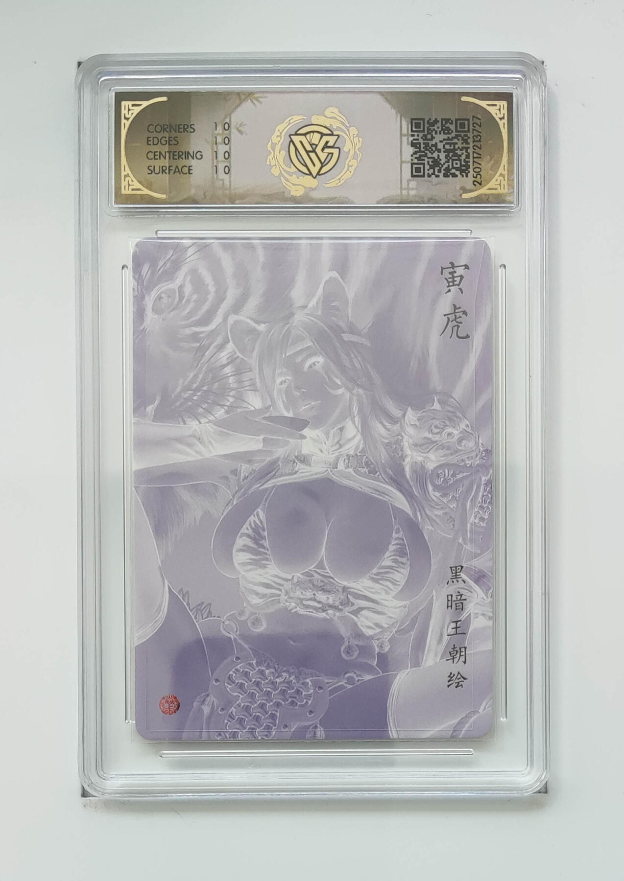 阳大大卡牌拍卖第68期（持续收拍品，周五晚上九点截拍，进群福利早知道） 【10星】焱卡文化x黑暗王朝 寅虎 炫彩