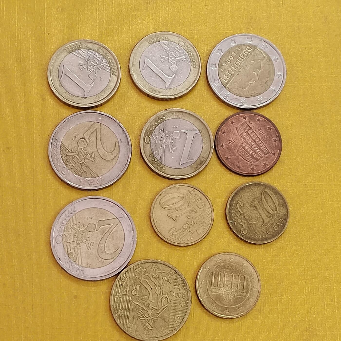 PCAI钱币18-486  杂顶小专场 欧元