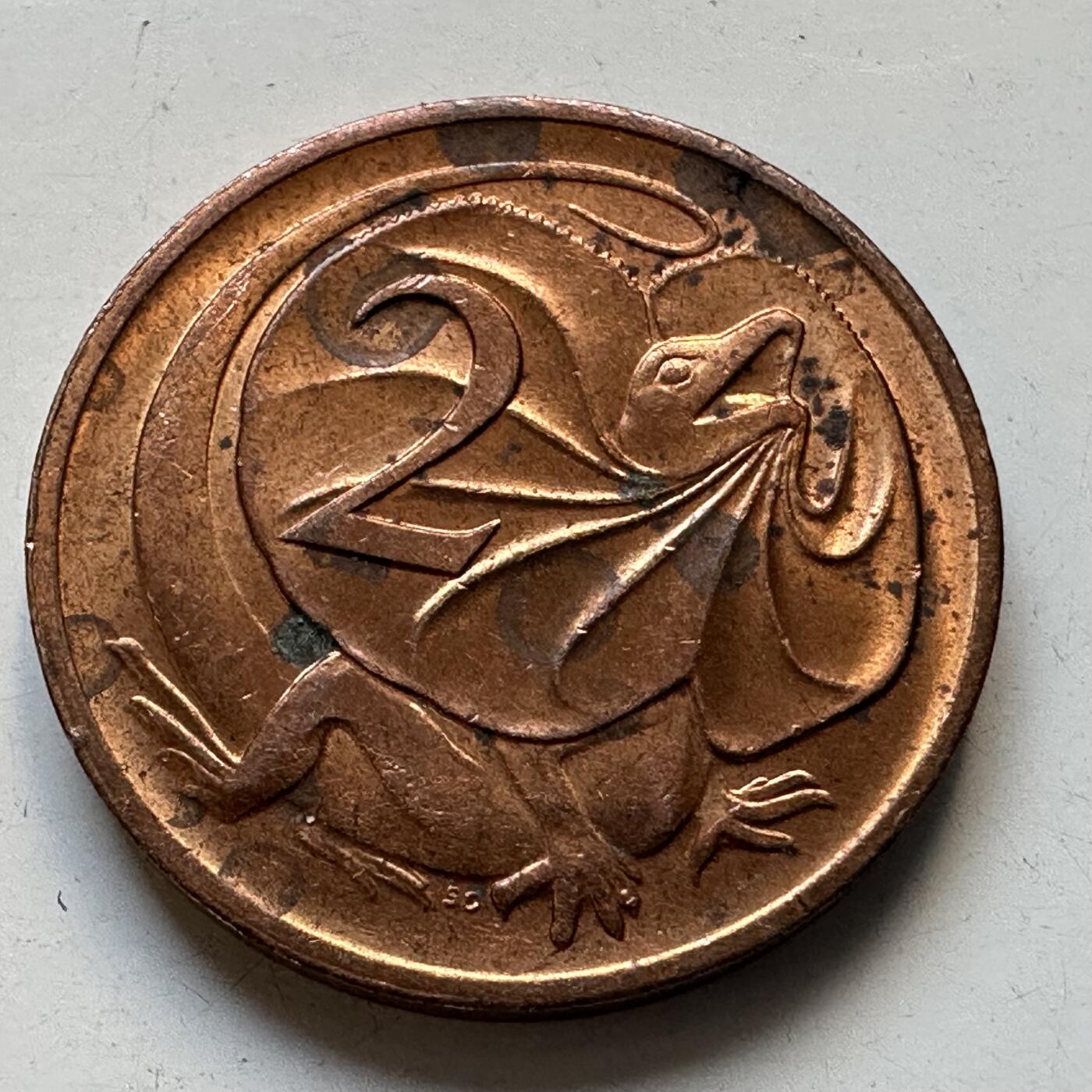 🌹外币初藏🌹🐯2025年第90场 周二无佣金特价场 澳大利亚1984年2分