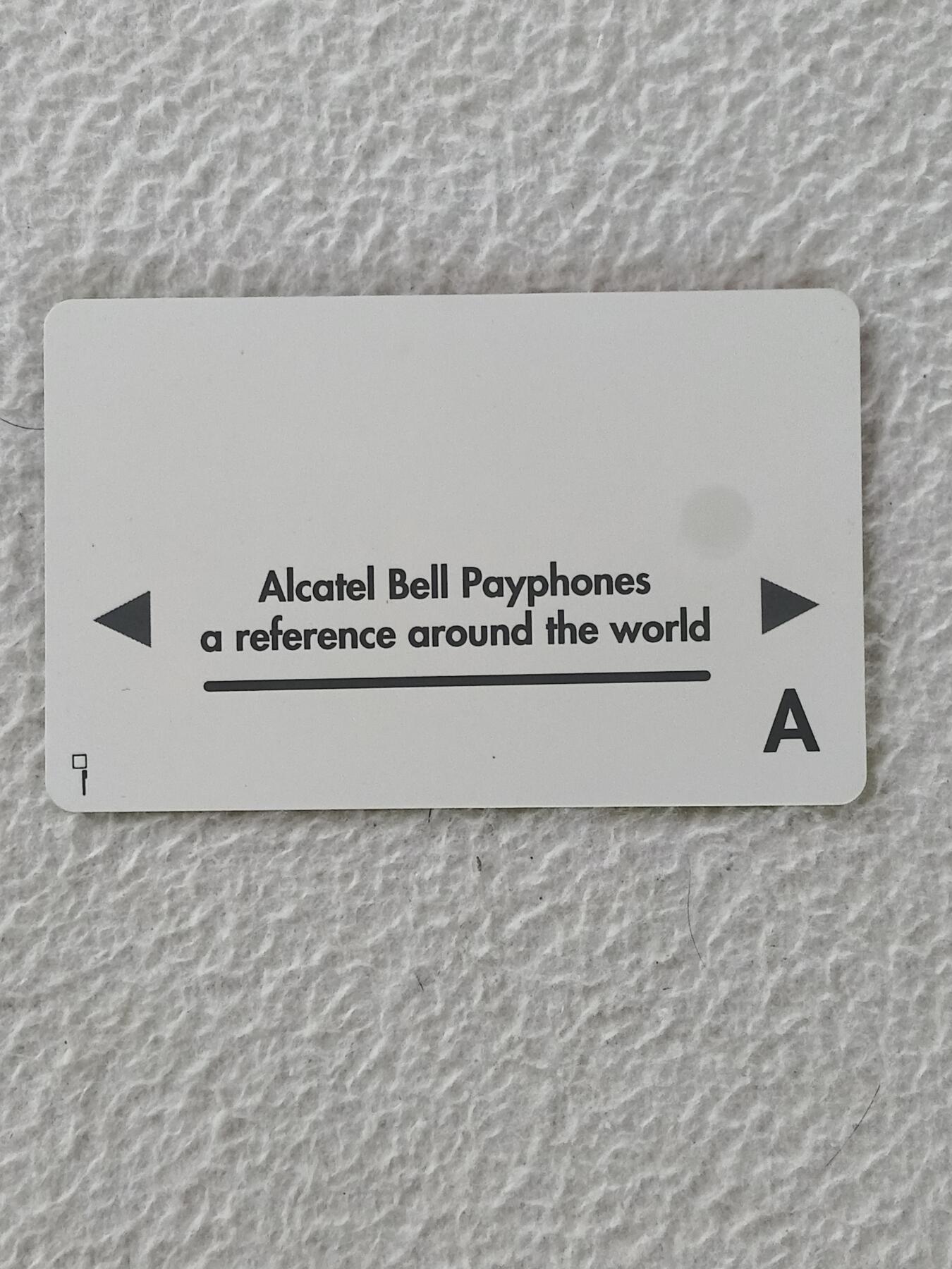 易卡拍卖第36期 IC贝尔测试卡A版。早期卡。品相不错。品相如图所示！