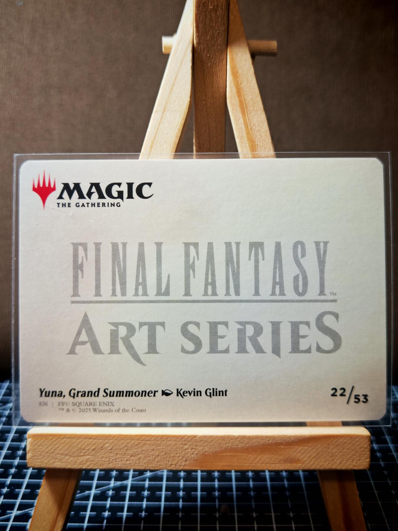 琦卡当当铺～第36期★★新年快乐~各种类型亲签A4都有~支持寄存★★~【9点40结束】扫码加群抽[包邮券]~ 万智牌- 最终幻想-艺术卡-插画卡-普卡薄卡- 尤娜-1张（角有损介意勿拍）-闲鱼很贵