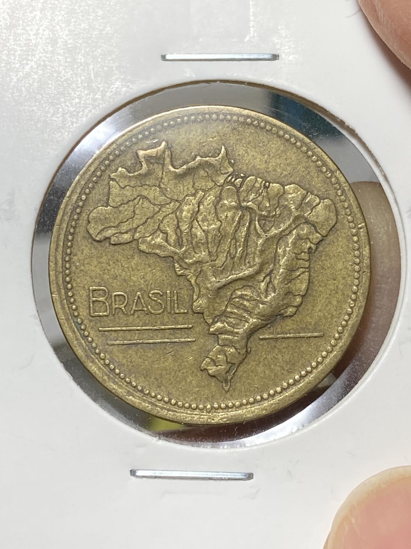 2025年第八十一场(总第一百零七场）外国好品散币(免佣金) 巴西🇧🇷1946年2克鲁塞罗(1942–1965套币第一版)