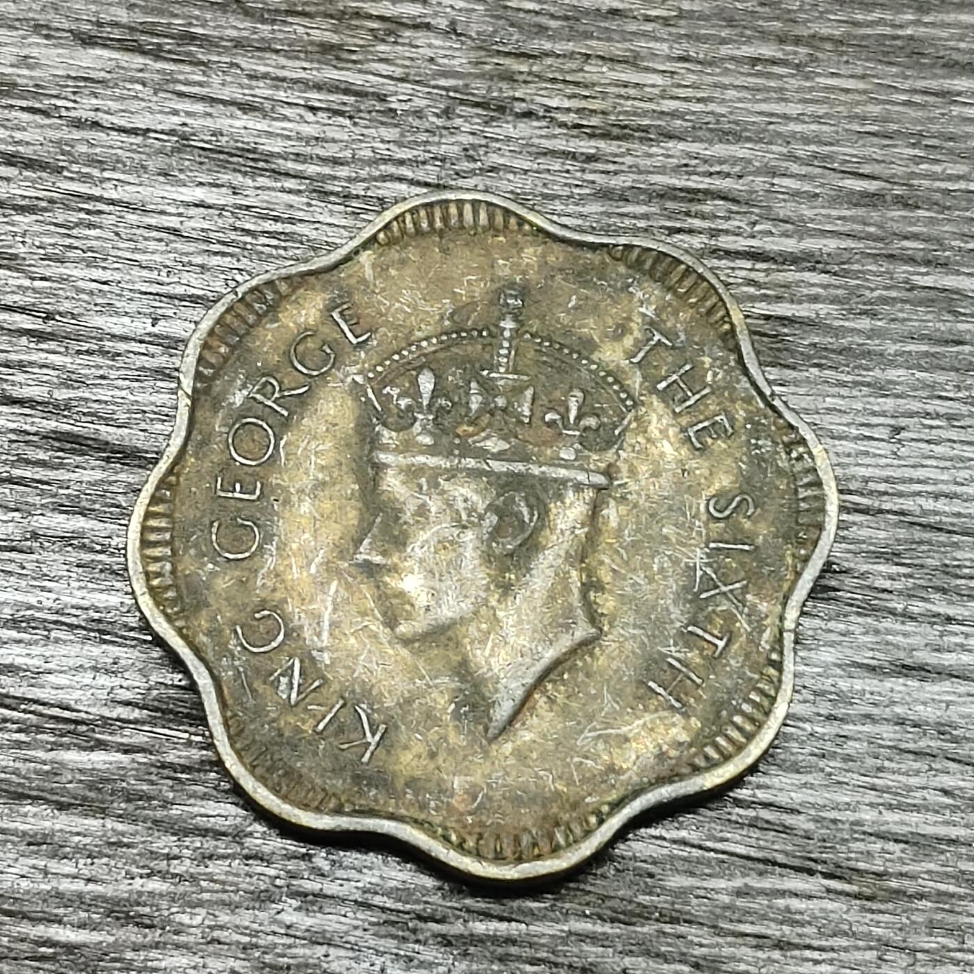 【铜匠收藏】★第130场★散币场，无佣金，30包邮。不满30元，支付5元运费。《接受代拍 代送NGC评级》 英属锡兰 1951年 10分 铜币 乔治六世