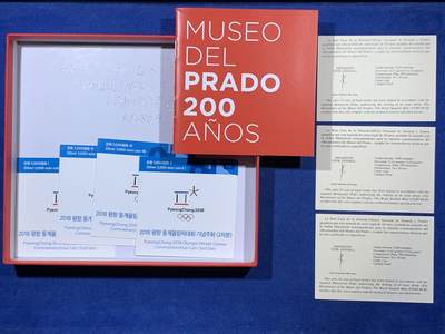 《竞宝斋》第410场 周日，周一，2场连拍 （全场包邮） 西班牙2019年名画戈雅格列柯委拉斯凯兹银币3枚套装 盒证齐全!