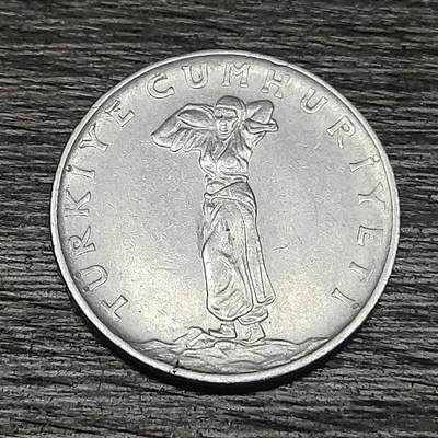 【铜匠收藏】★第130场★散币场，无佣金，30包邮。不满30元，支付5元运费。《接受代拍 代送NGC评级》 - 土耳其 25里拉 钢币 背货妇女