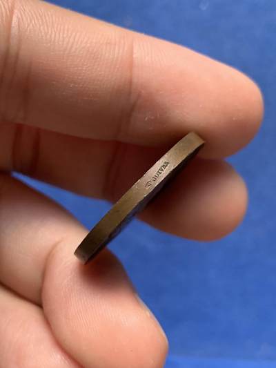 《竞宝斋》第410场 周日，周一，2场连拍 （全场包邮） 路易菲利普儿子奥尔良公爵造像落成纪念铜章 8.9克 26.9mm