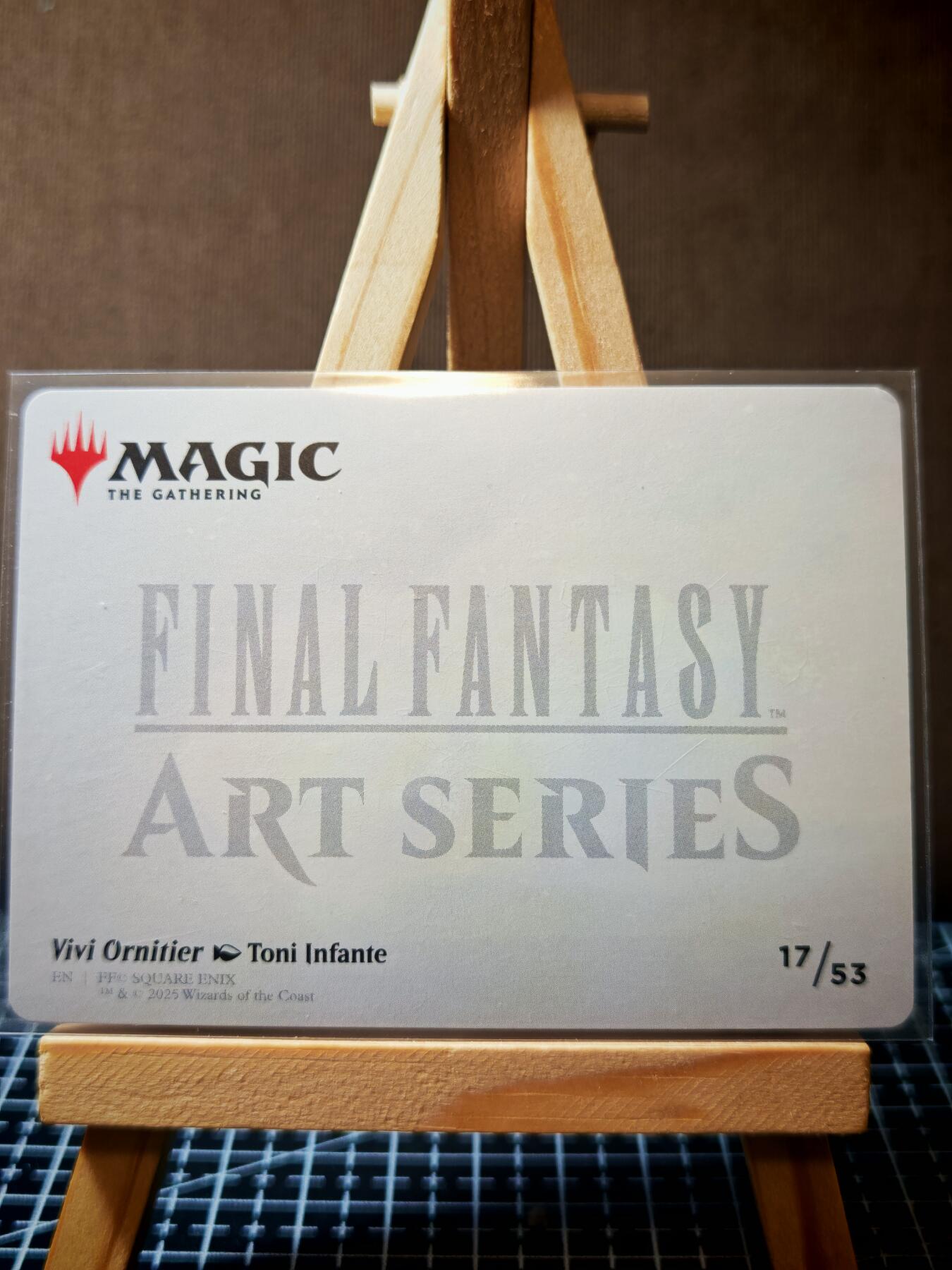 琦卡当当铺～第36期★★新年快乐~各种类型亲签A4都有~支持寄存★★~【9点40结束】扫码加群抽[包邮券]~ 万智牌- 最终幻想-艺术卡-插画卡-普卡薄卡-1张-印签版（角有损介意勿拍）-闲鱼很贵