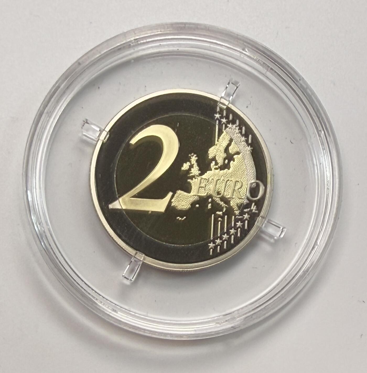 S&S Numismatic世界钱币-拍卖 第113期  法国2024年 巴黎奥运会和残奥会 2欧元双色精制纪念币 盒证齐全