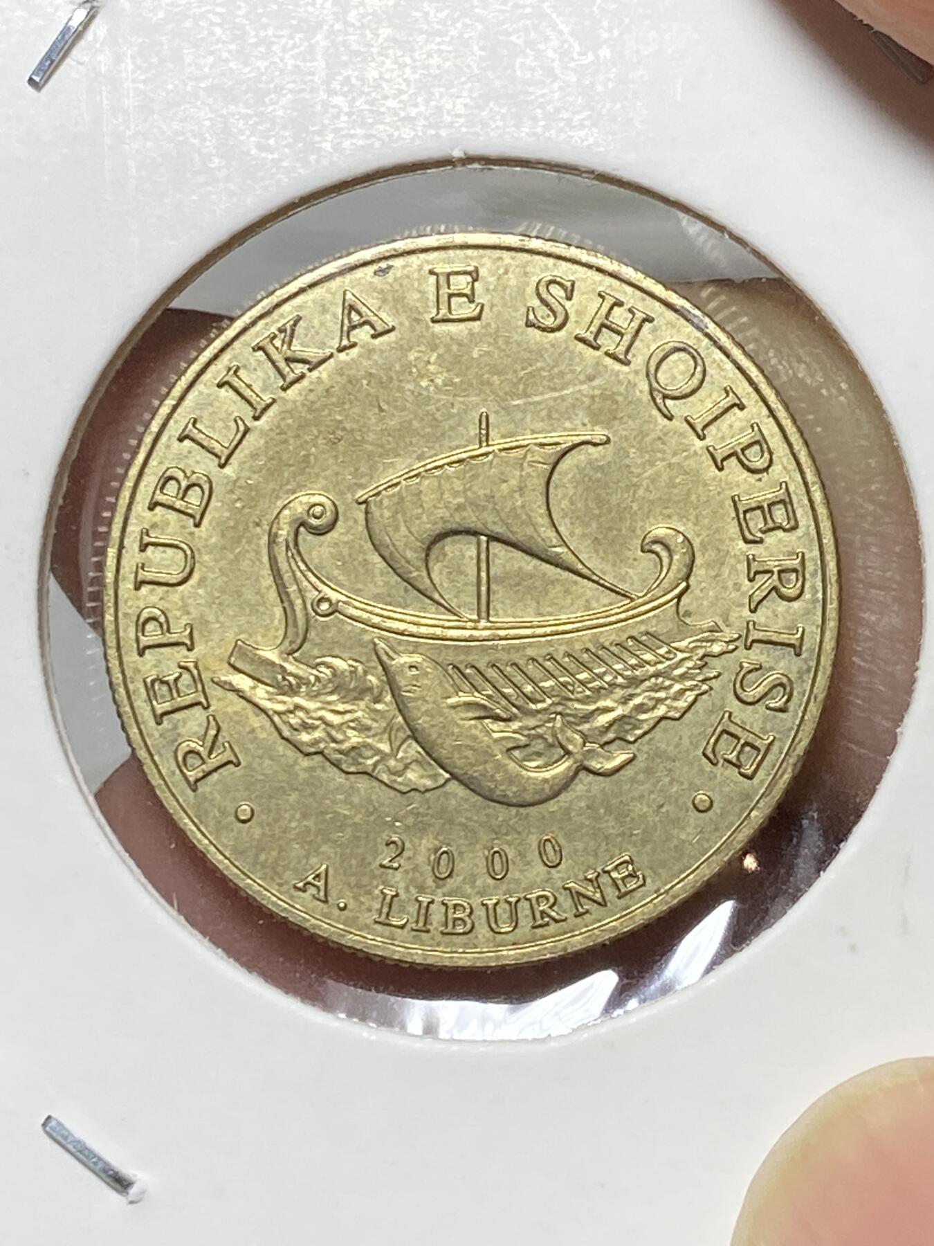 2025年第八十一场(总第一百零七场）外国好品散币(免佣金) 较少好品–阿尔巴尼亚🇦🇱2000年20列克(共和国时期，关门年仅发行2年)