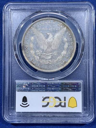 《竞宝斋》第410场 周日，周一，2场连拍 （全场包邮） PCGS MS62 摩根八羽 1878 8TF 钱币正反面均有多处复打 包括年份耳朵英文字 相当稀有的版别 辅以正反面均有环状老包浆 品种与品相兼得