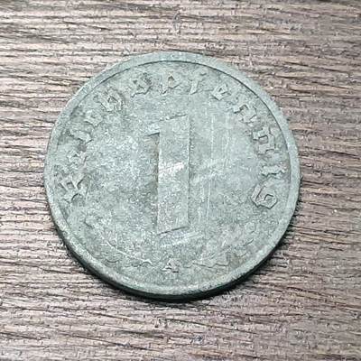 【铜匠收藏】★第130场★散币场，无佣金，30包邮。不满30元，支付5元运费。《接受代拍 代送NGC评级》 - 德国 1915年 1芬尼 锌币 A厂