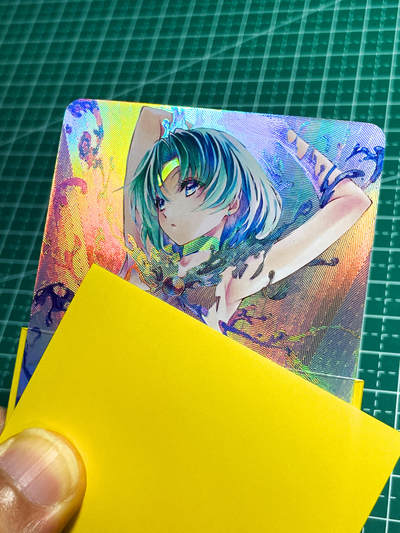 显眼宝28期【关注参拍有赠卡】 - 【超高颜值】美少女战士 一枚  颜值一流  折光彩闪工艺   大卡尺寸  63*88 4号