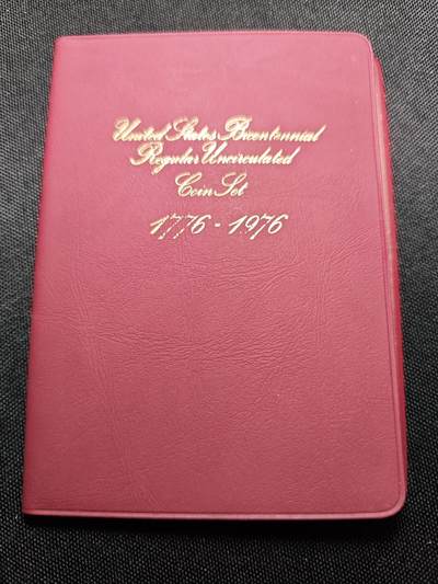 KK钱币收藏小铺 套币 银币专场 2月预留时间 周末发货 -  1976美国建国200周年纪念套币 少见样式