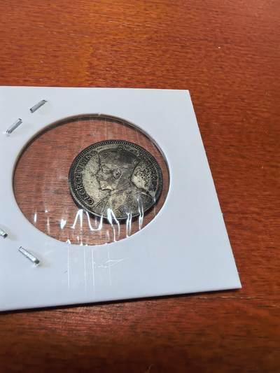 长老汇马年精选第六场拍卖 - 1934新西兰乔治五世几维鸟6便士银币