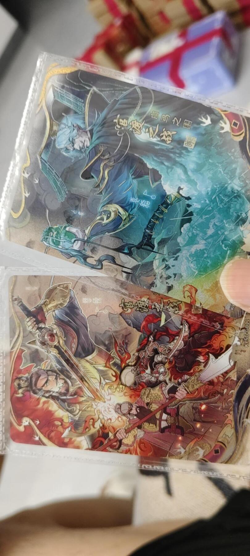 秋原瞳的小店第20期（卡游与昆仑万象的顶级碰撞） 卡游三国千古一瞬唯一拼图千古原膜。实物很好看