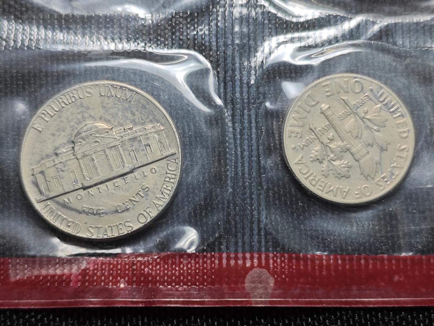 KK钱币收藏小铺 套币 银币专场 2月预留时间 周末发货  1971美国大小面值清年一套