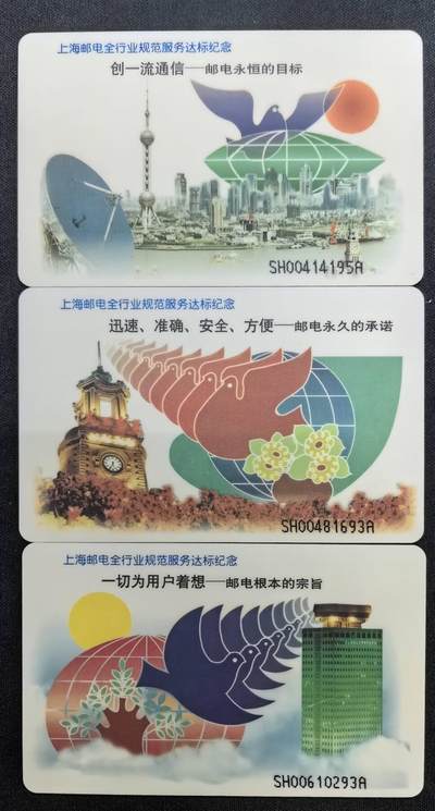 中国集卡电话磁卡专场拍卖(四十三) - 达标IC卡3全新SH版