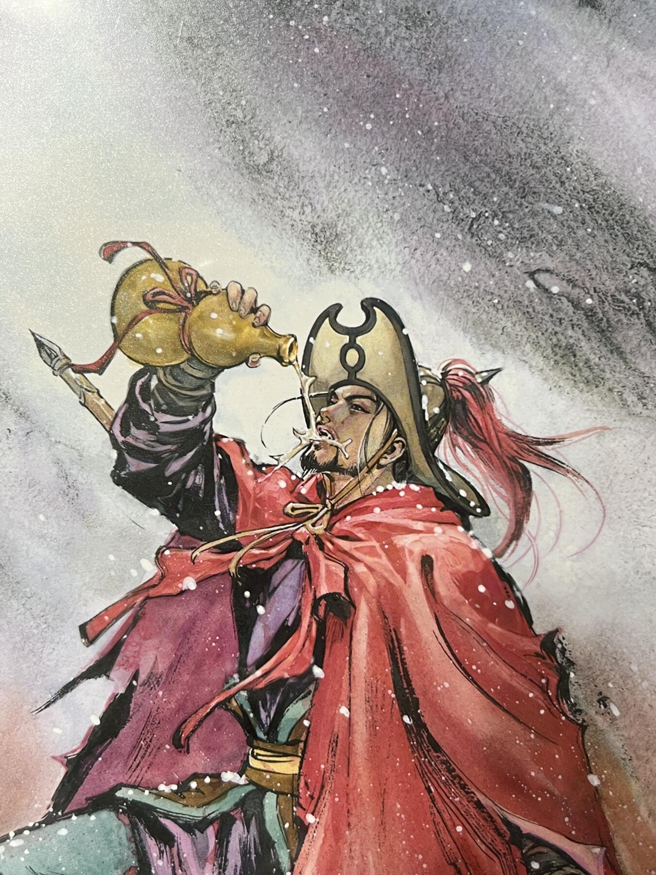 跨世纪的玩卡者们第2期（No.390之前基本为小浣熊水浒卡） 港漫水浒 林冲 粗闪A4大卡 限编号157/396