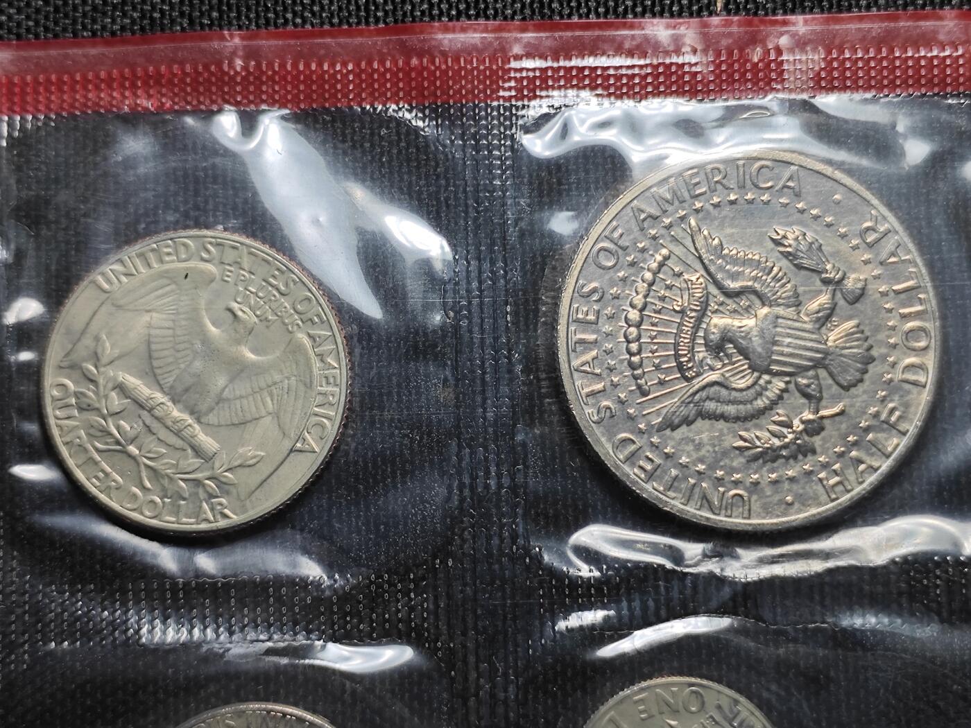 KK钱币收藏小铺 套币 银币专场 2月预留时间 周末发货  1971美国大小面值清年一套