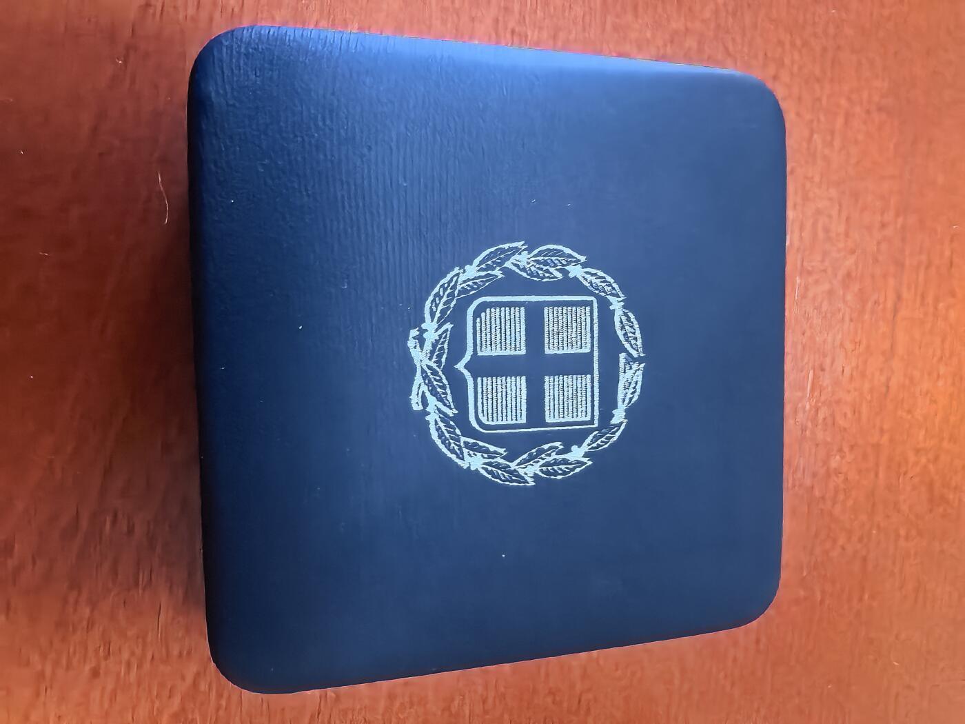 长老汇蛇年精选第三十八场拍卖 2021希腊革命2欧元精制双金属币，盒证全