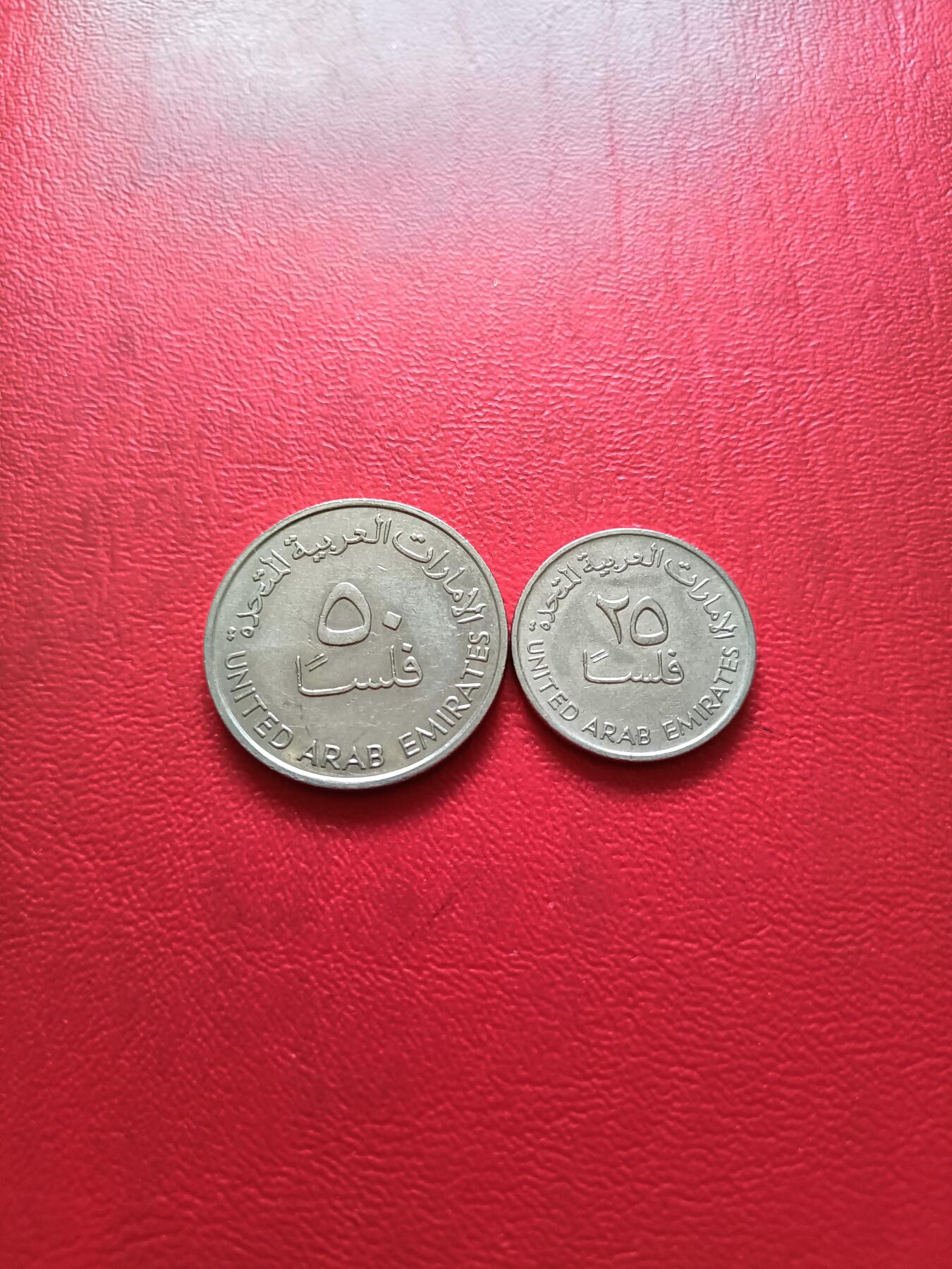 【云涧收藏】第五十五场 阿联酋1989年2枚