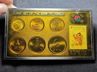 KK钱币收藏小铺 套币 银币专场 2月预留时间 周末发货 - 韩国套币挂件 