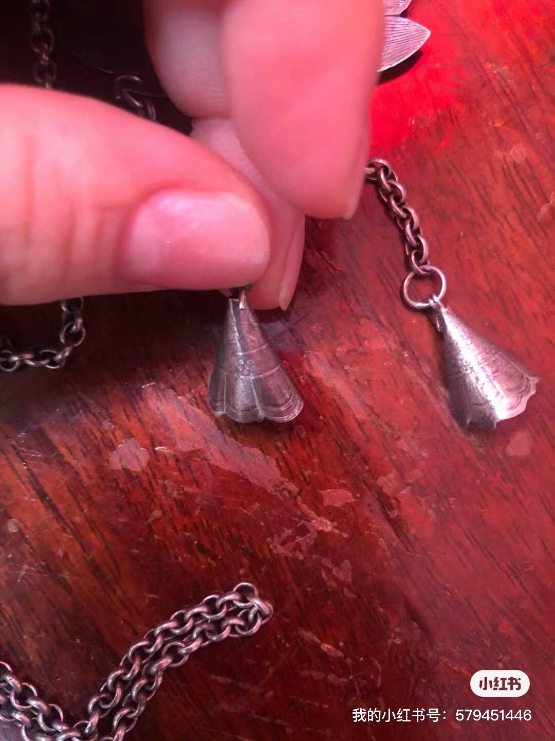 五子登科银锁片
