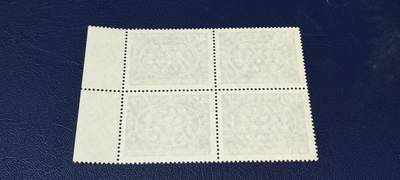 德国邮票专场，都是四方联 德国邮票四方联，1963年发行， 巴黎召开国际邮电会议。品相如图