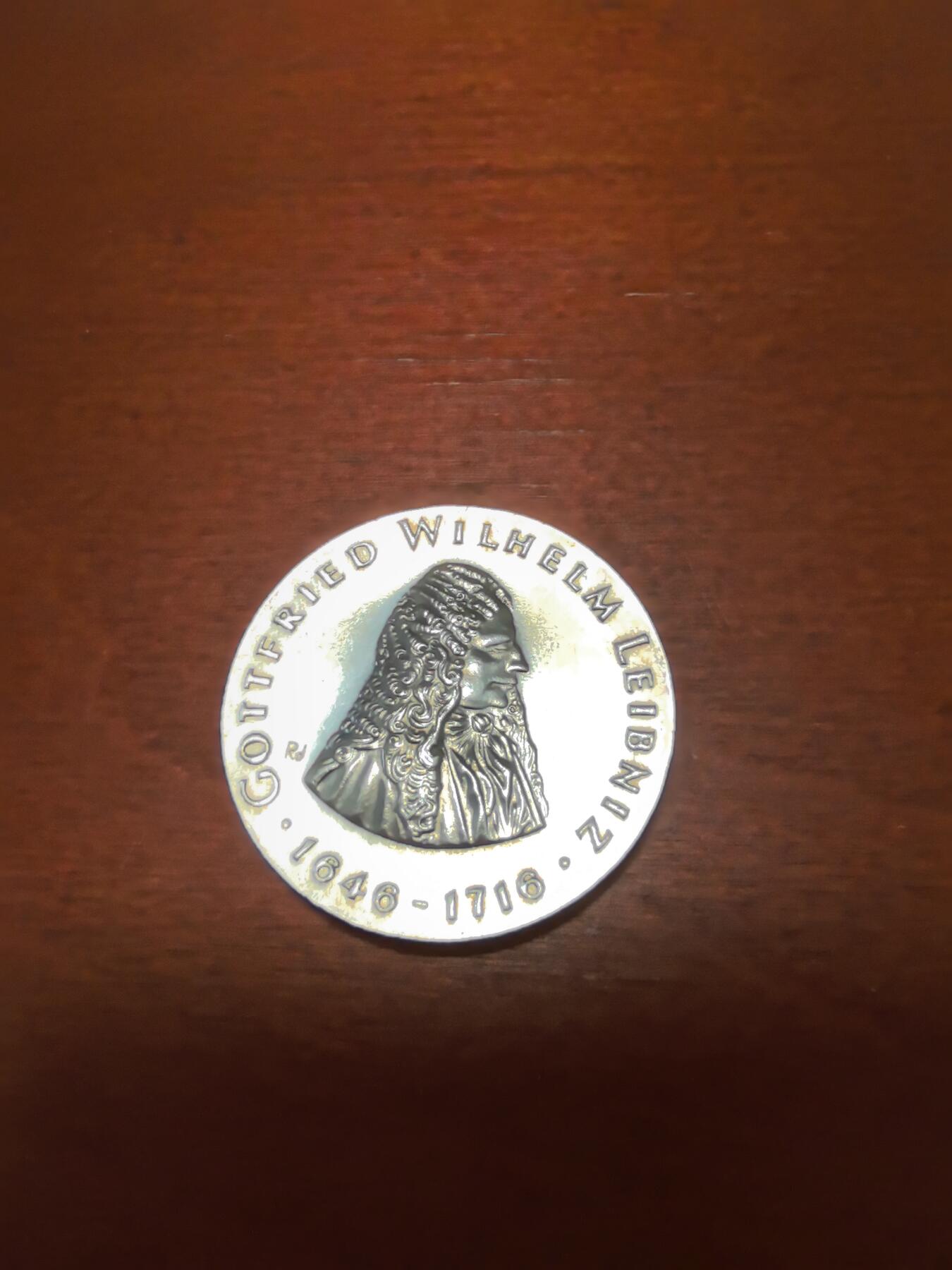 长老汇蛇年精选第三十八场拍卖 1966东德莱布尼茨逝世250周年20马克银币