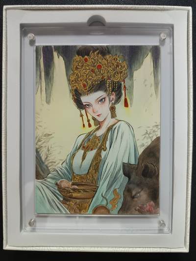 天玑星卡拍第115期《8.21周四截拍》持续收拍收评中 满赠卡需备注 - 【手绘卡】蜀都宝藏 古风美女 手绘大卡