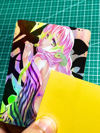 显眼宝28期【关注参拍有赠卡】 - 【经典美背】超高颜值美背卡 甘露寺   一枚  折光彩闪 大卡尺寸 63*88