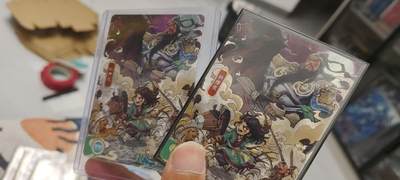 秋原瞳的小店第20期（卡游与昆仑万象的顶级碰撞） - 卡游三国一弹流年关羽一对，品相非常好，公认最帅流年