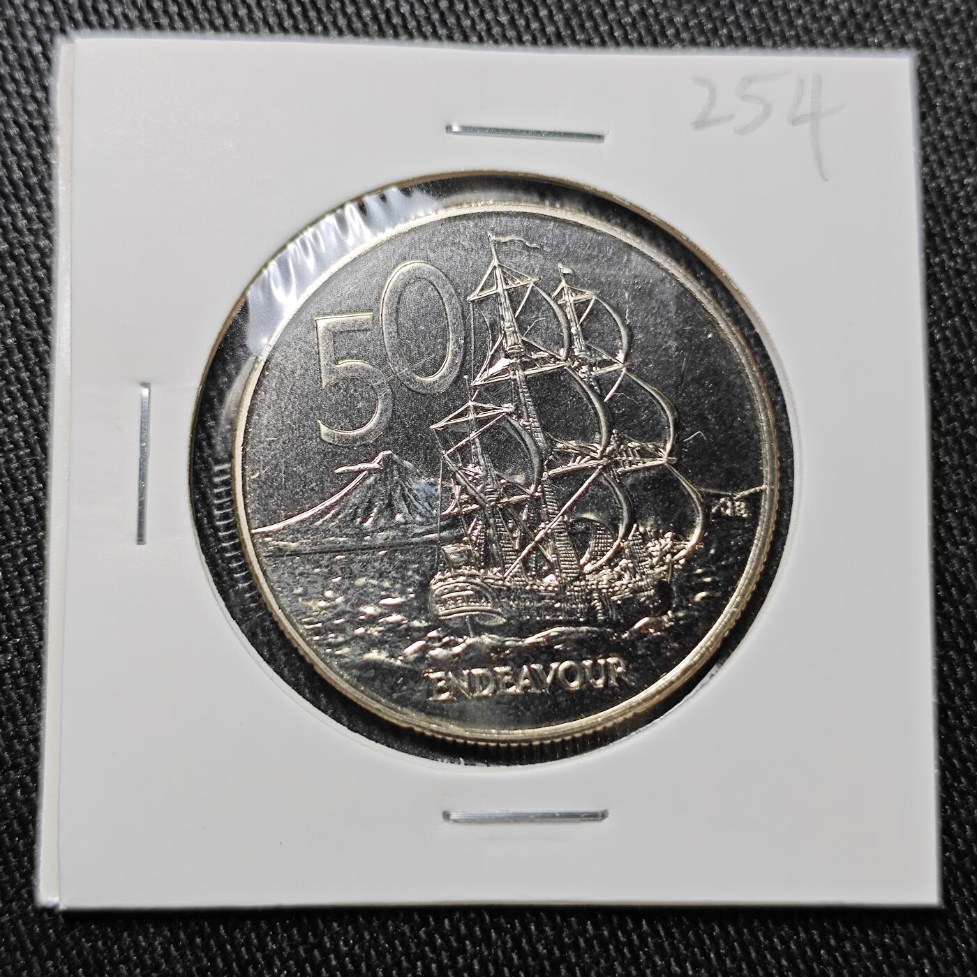 KK钱币收藏小铺 套币 银币专场 2月预留时间 周末发货  1988新西兰50分 精制币