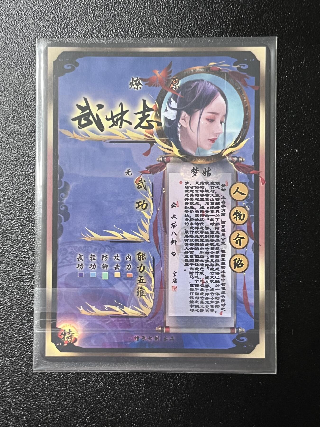 跨世纪的玩卡者们第2期（No.390之前基本为小浣熊水浒卡） 燎原武林志 梦姑