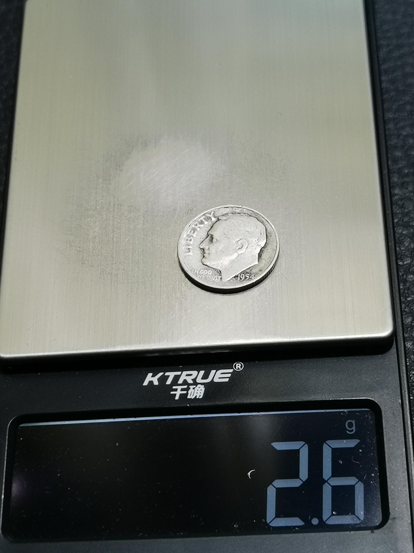 天下钱庄专场欢迎参拍 美国10美分银币