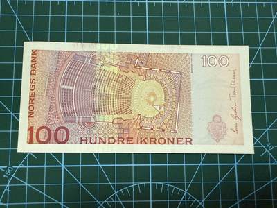 【炜奕收藏】，第四十二期 2006年挪威100克朗，UNC品相