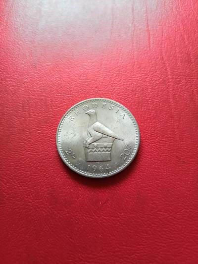 【云涧收藏】第五十五场 - 英属罗德西亚1964年20分，BU