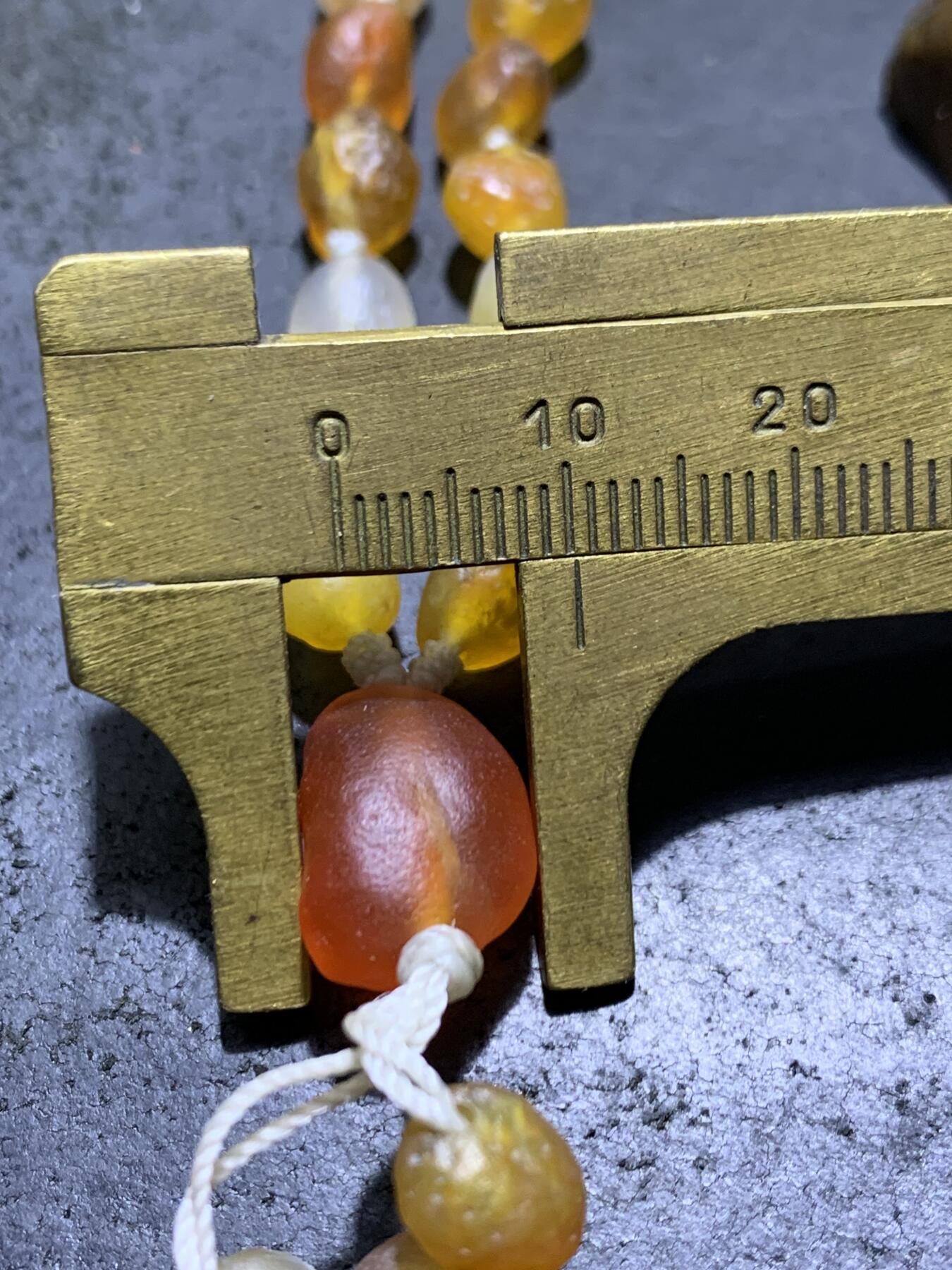 精美天然阿拉善108粉彩糖心多宝彩珠玛瑙项链(手串)一条