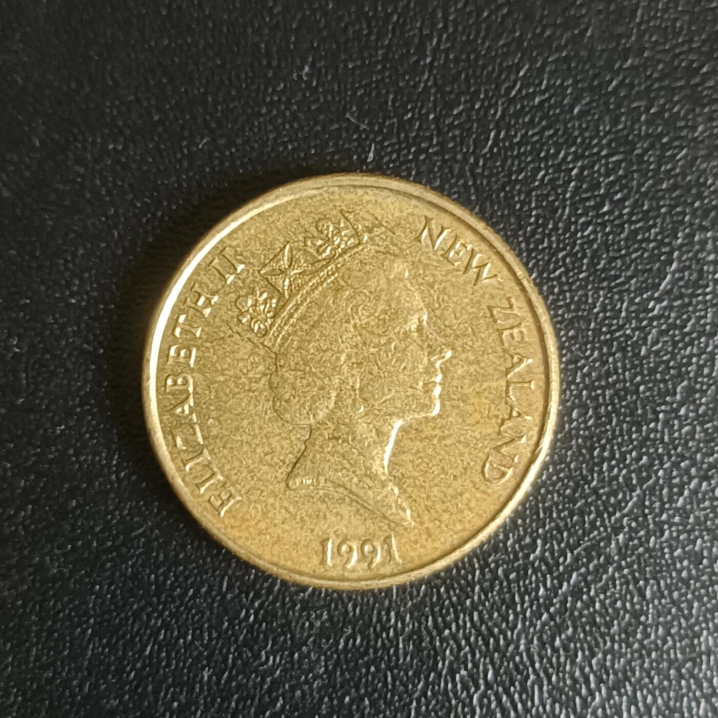 【游宝拍卖】乙巳蛇年61期 秋季先行场 零佣金起拍 新西兰1元 1991年