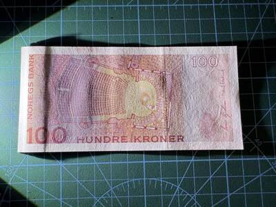 【炜奕收藏】，第四十二期 2006年挪威100克朗，UNC品相