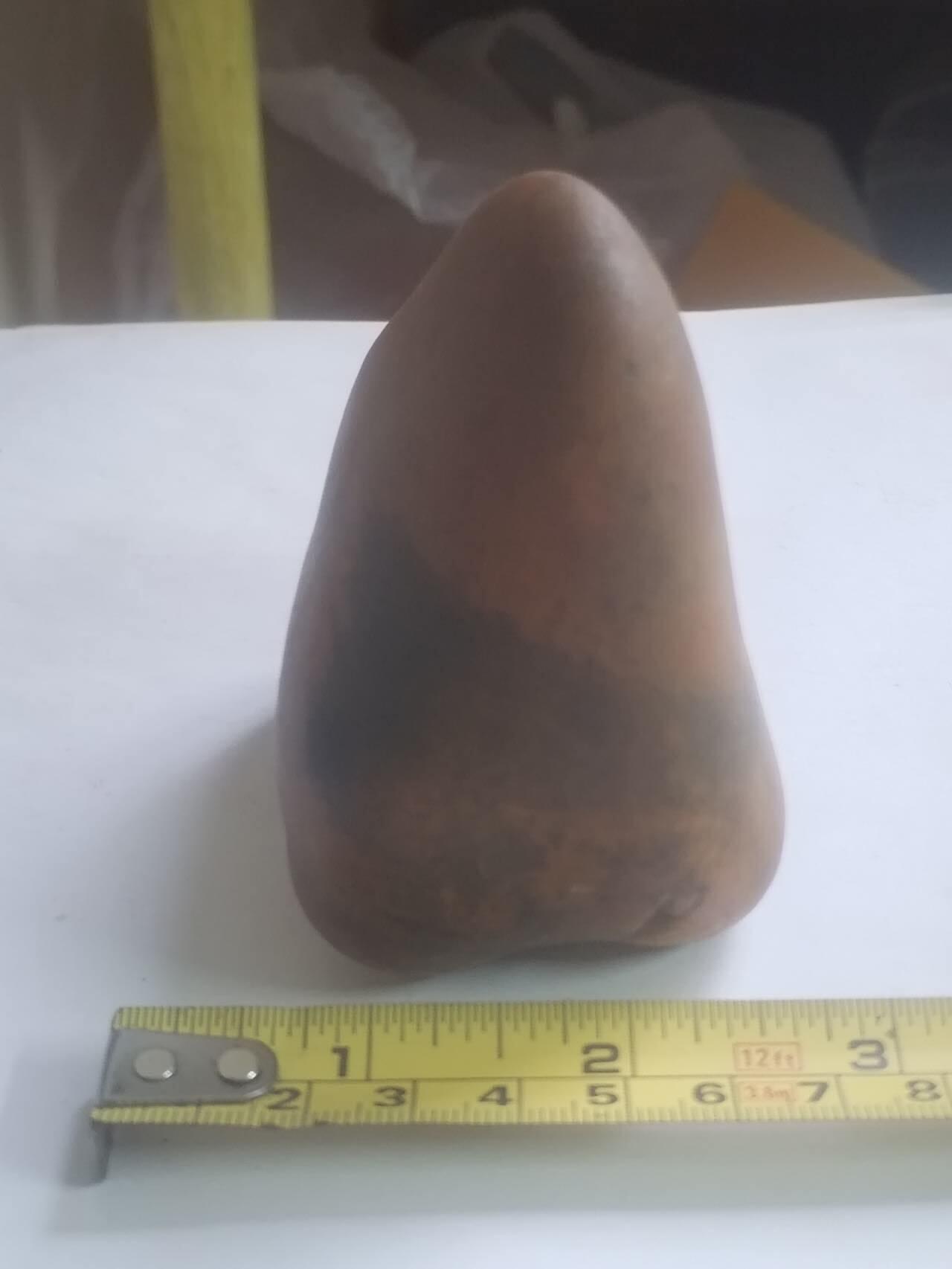 奇石原石。黄腊石摆件。