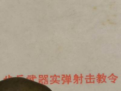 鹰发红专场【2025】1号—0起 免佣 1元一手福利专场 - 《步兵武器实弹射击教令》 64开 缺封面 内容丰富