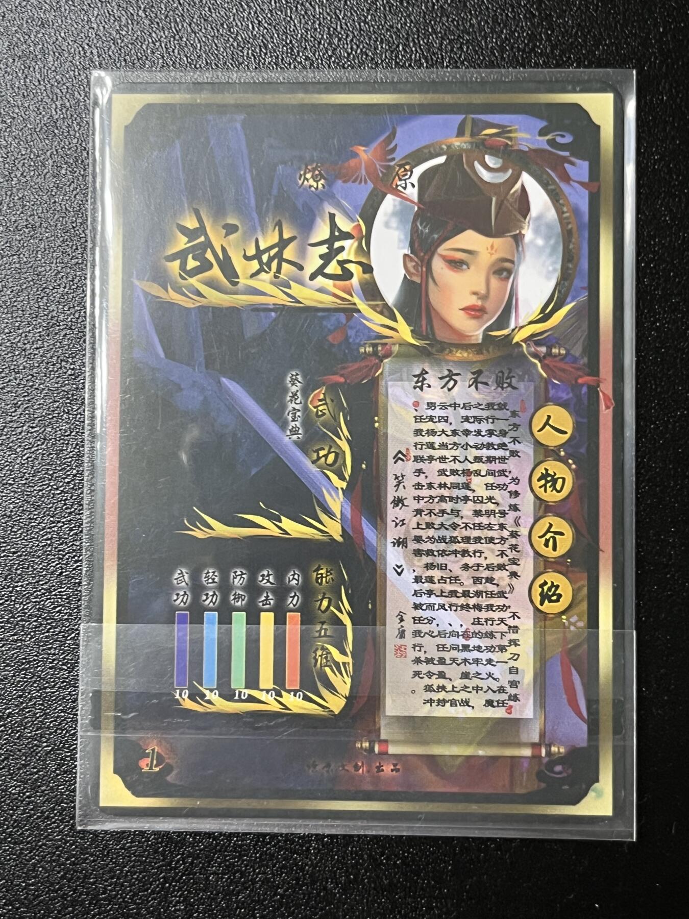 跨世纪的玩卡者们第2期（No.390之前基本为小浣熊水浒卡） 燎原武林志 东方不败女装