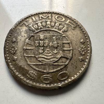 🌹外币初藏🌹🐯2025年第91场  每周二四六晚8️⃣点 接代拍 - 葡属东帝汶1958年60分a