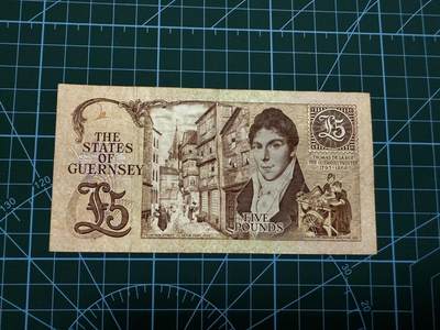 【炜奕收藏】，第四十二期 根西5镑，流通品相