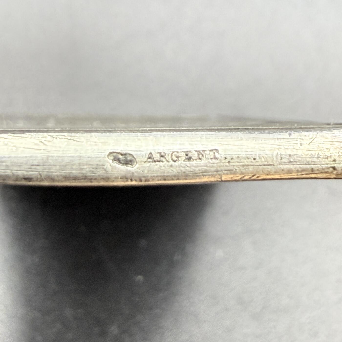 「木头集藏」章牌精品专场！ D.Dupuis～法国“泉” 艺术银章，尺寸：66.5×36mm，54.9 g，边铭：丰饶角 ARGENT，名家代表作！