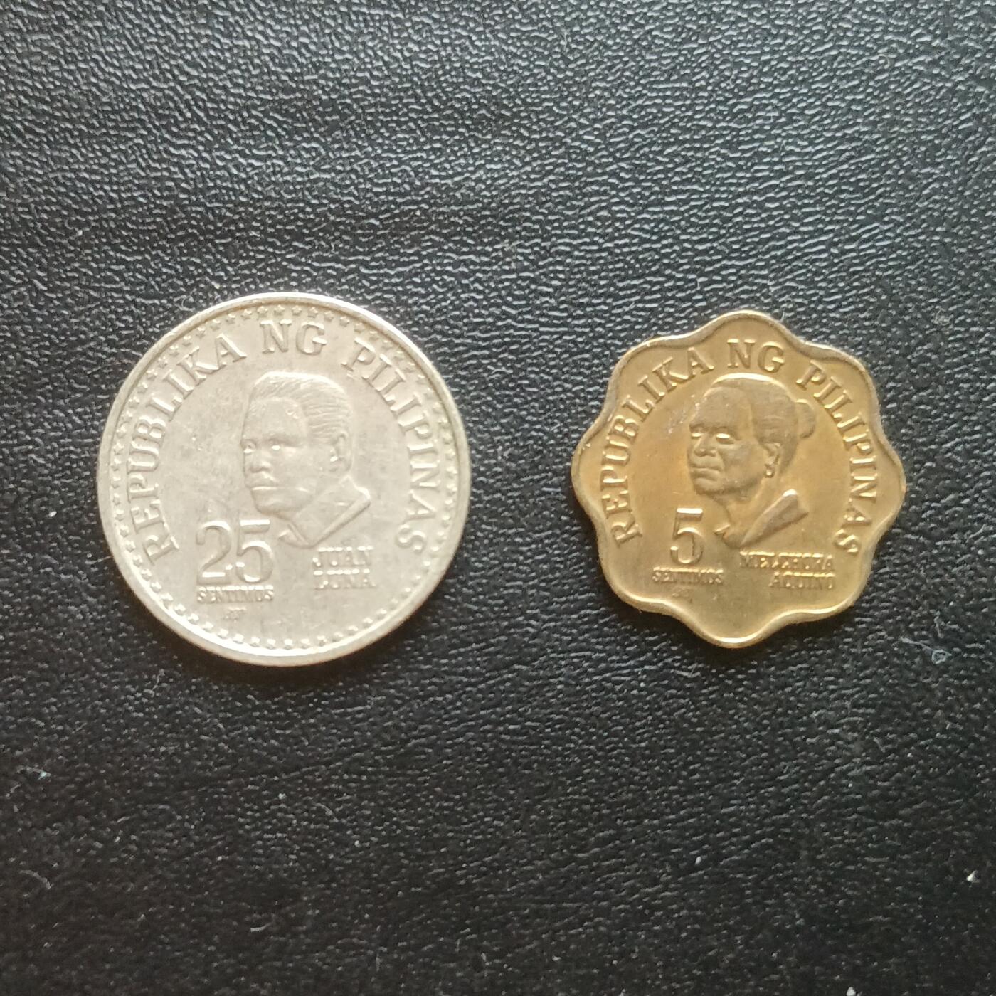 【游宝拍卖】乙巳蛇年61期 秋季先行场 零佣金起拍 菲律宾 25分&5分 1979年